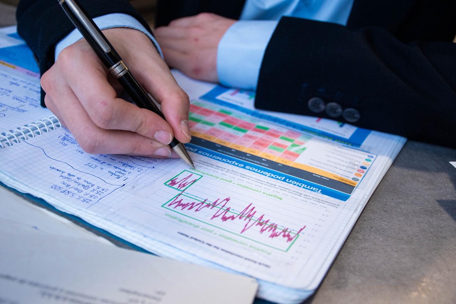 Análisis de gráficos financieros